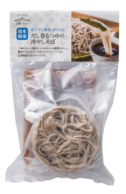 だし香るつゆの冷やしそば