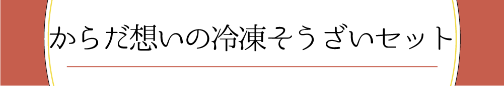 からだ想いの冷凍そうざいセット