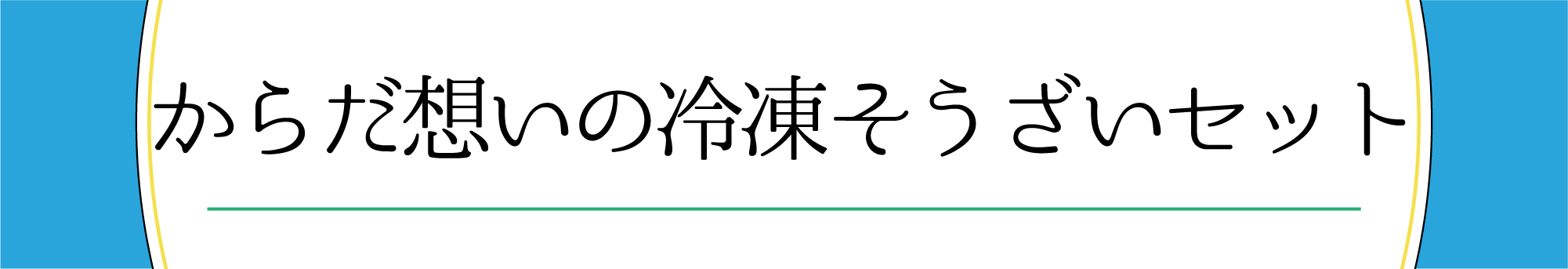 からだ想いの冷凍そうざいセット